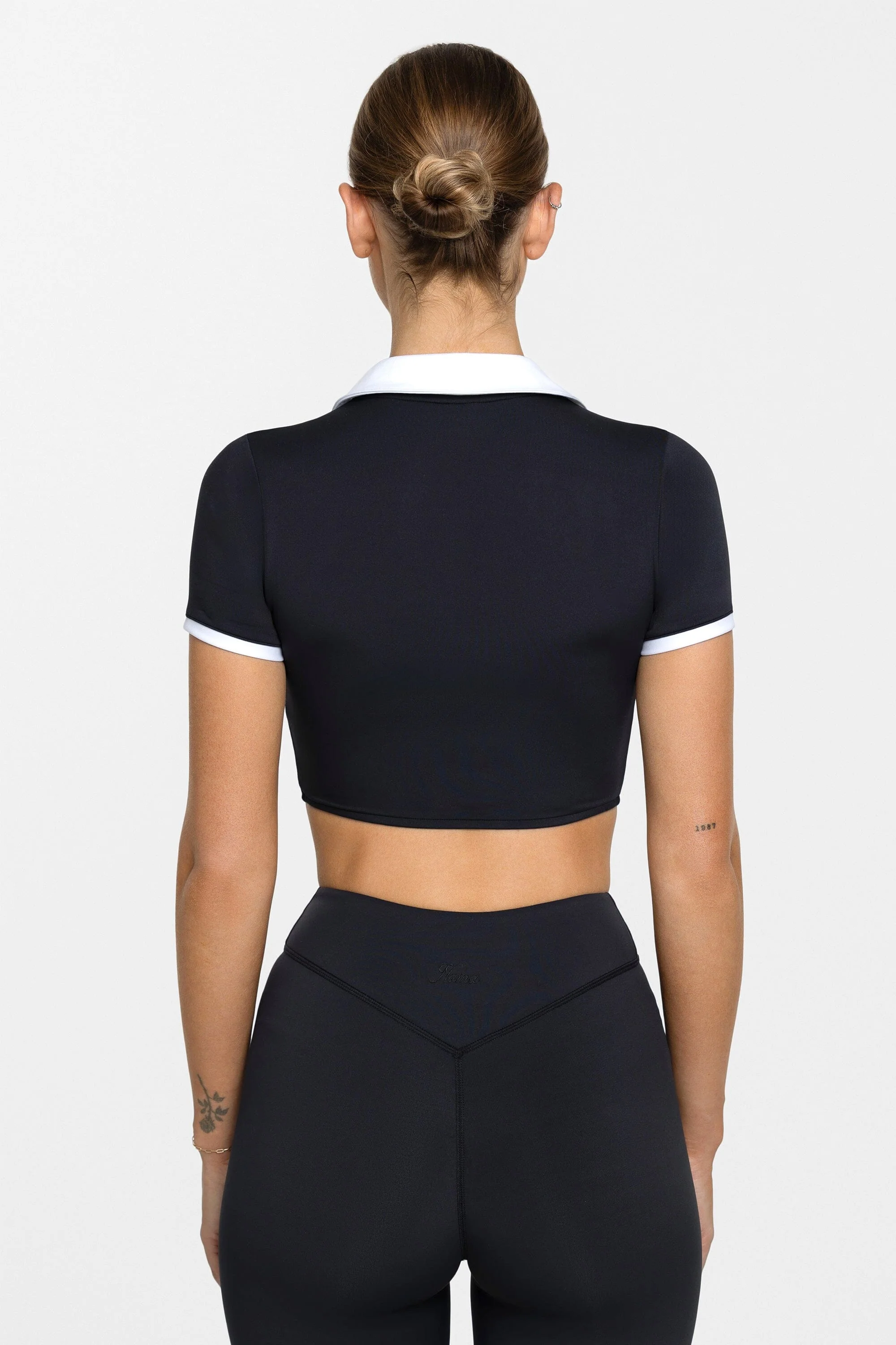 Body Butter™ Crop Polo Top - Image 3
