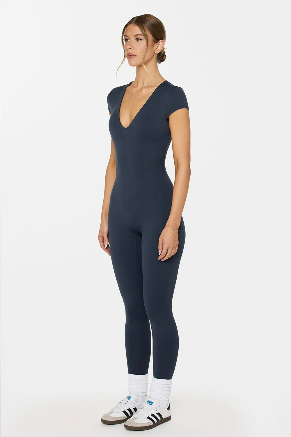 Body Butter™ V-neck Jumpsuit - Image 4