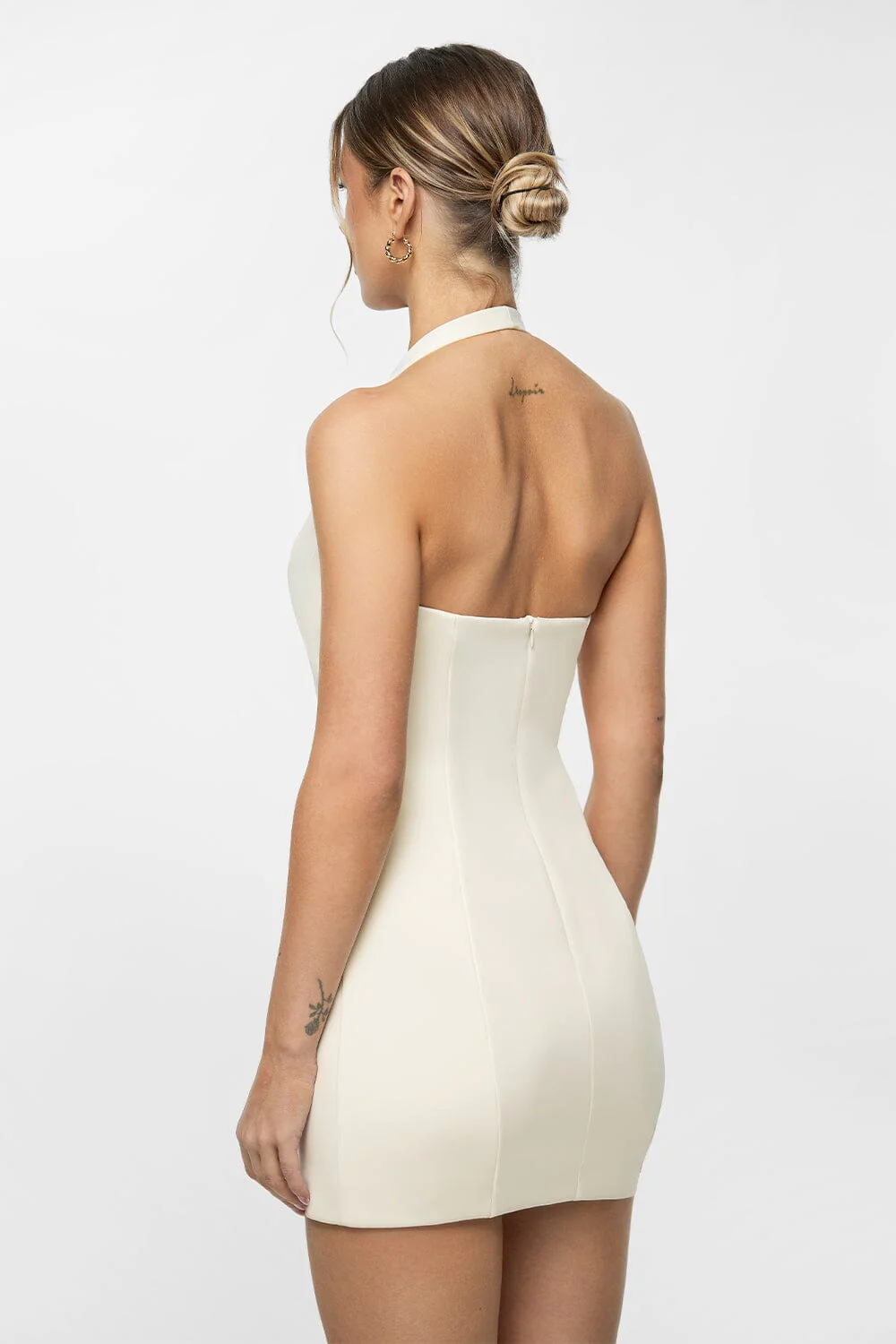 Scuba™ Plunge Mini Dress - Image 7